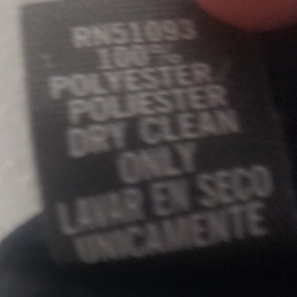 navy blue Puritan Special Edition men's polyester clip on tie - Picture 6 of 6